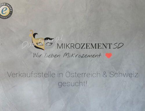 Achtung Österreich / Schweiz: Mikrozement SD sucht neue Verkaufsstelle in Österreich!